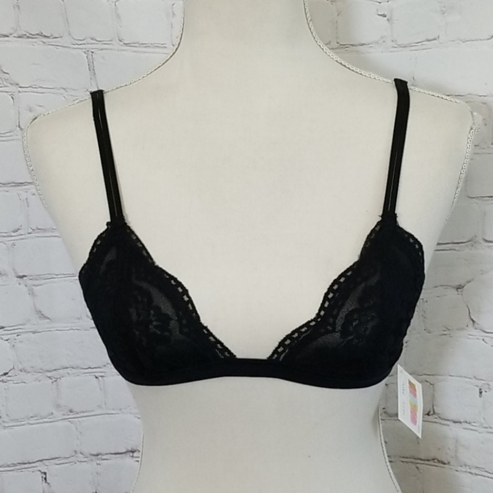 Twilight Gypsy Collection Black M/L Lace Bralette NWT - Picture 1 of 6